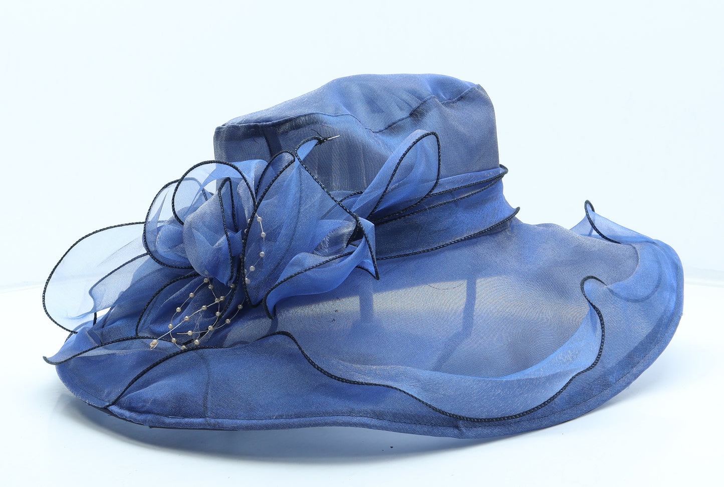 Yayilu Womens Blue Polyester Headpiece/Fascinator One Size