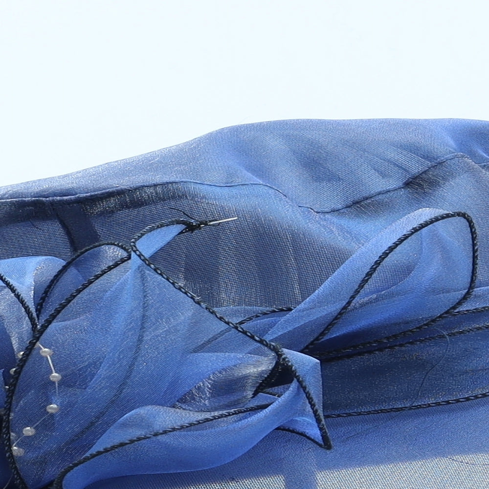 Yayilu Womens Blue Polyester Headpiece/Fascinator One Size