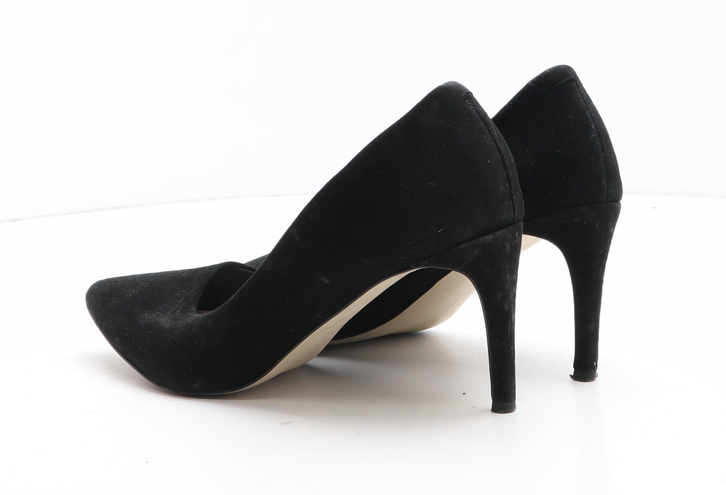 Office Womens Black Synthetic Court Heel UK