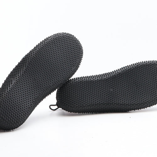 Crivit Boys Multicoloured Geometric Synthetic Slip On Casual UK 5 - Aqua Shoes