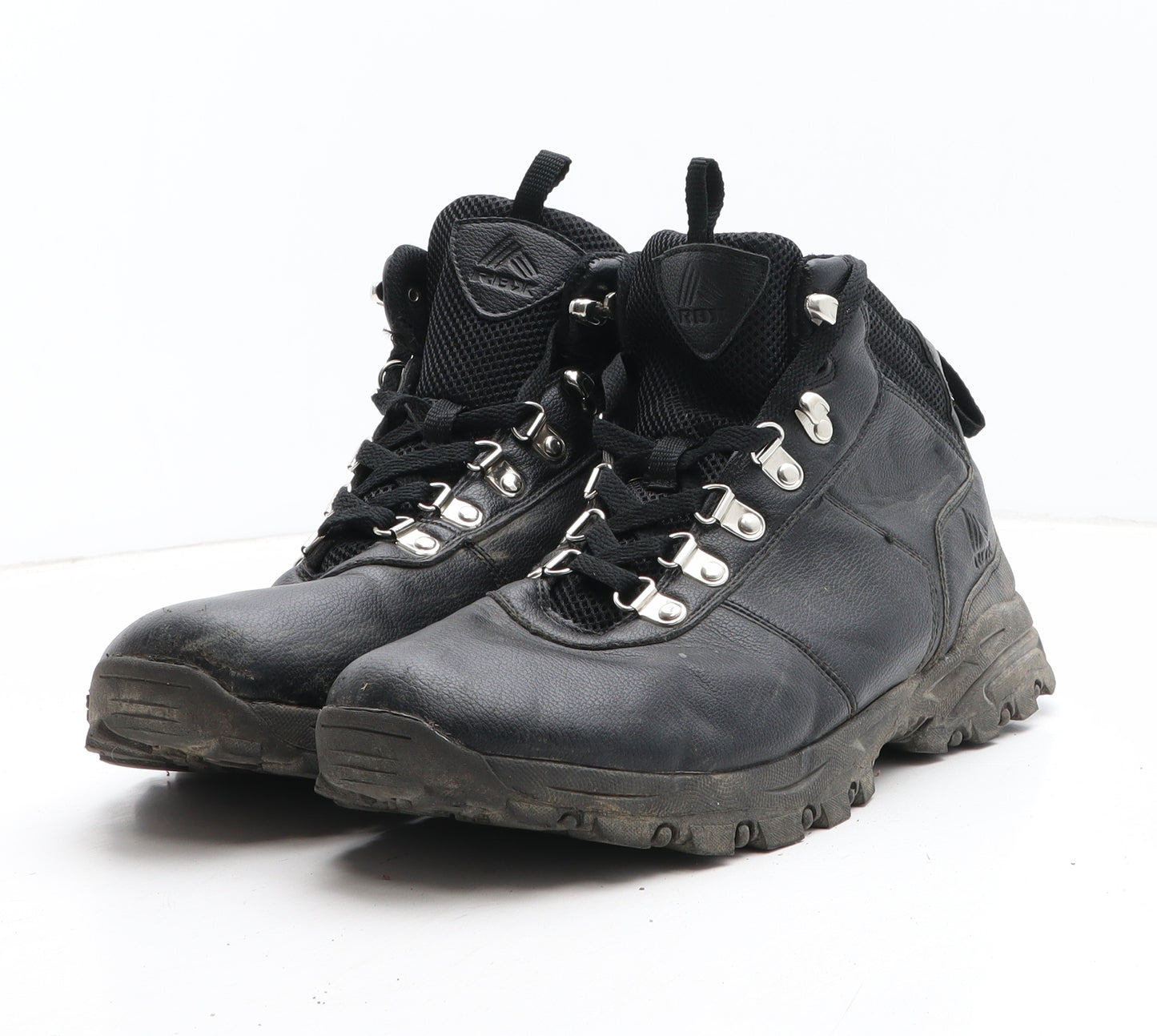 RBX Mens Black Synthetic Combat Boot UK 10