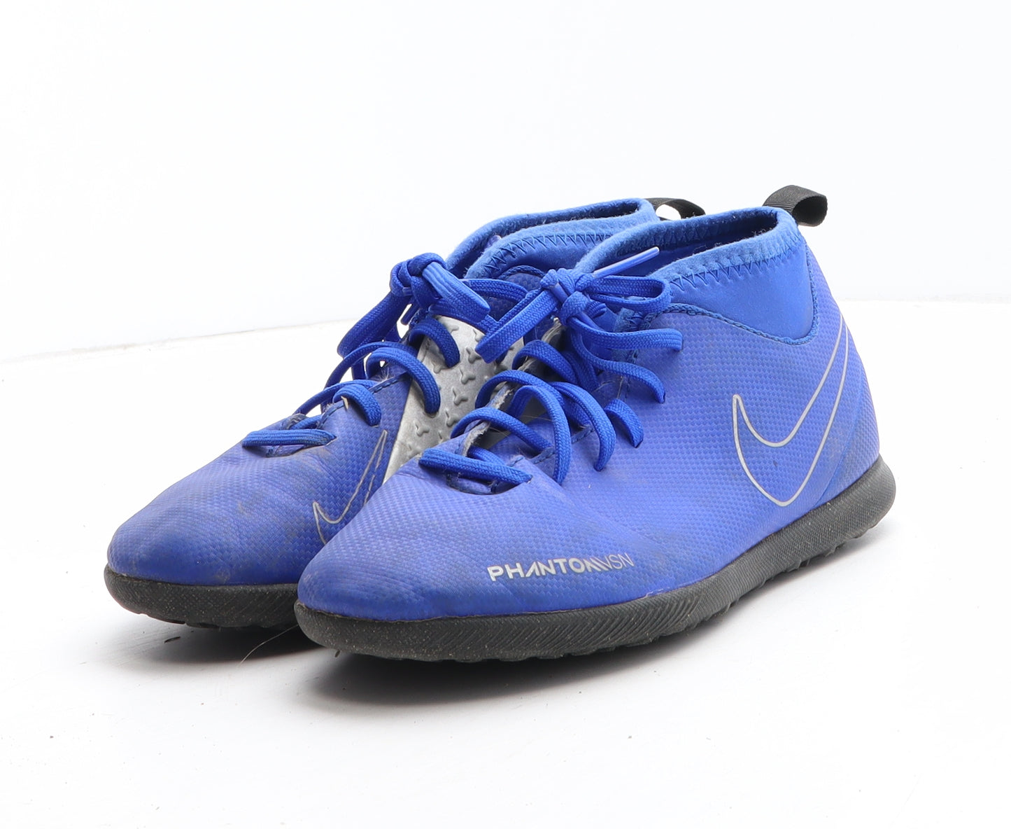 Nike Boys Blue Synthetic Trainer UK 4