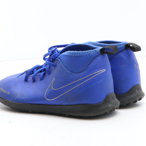 Nike Boys Blue Synthetic Trainer UK 4