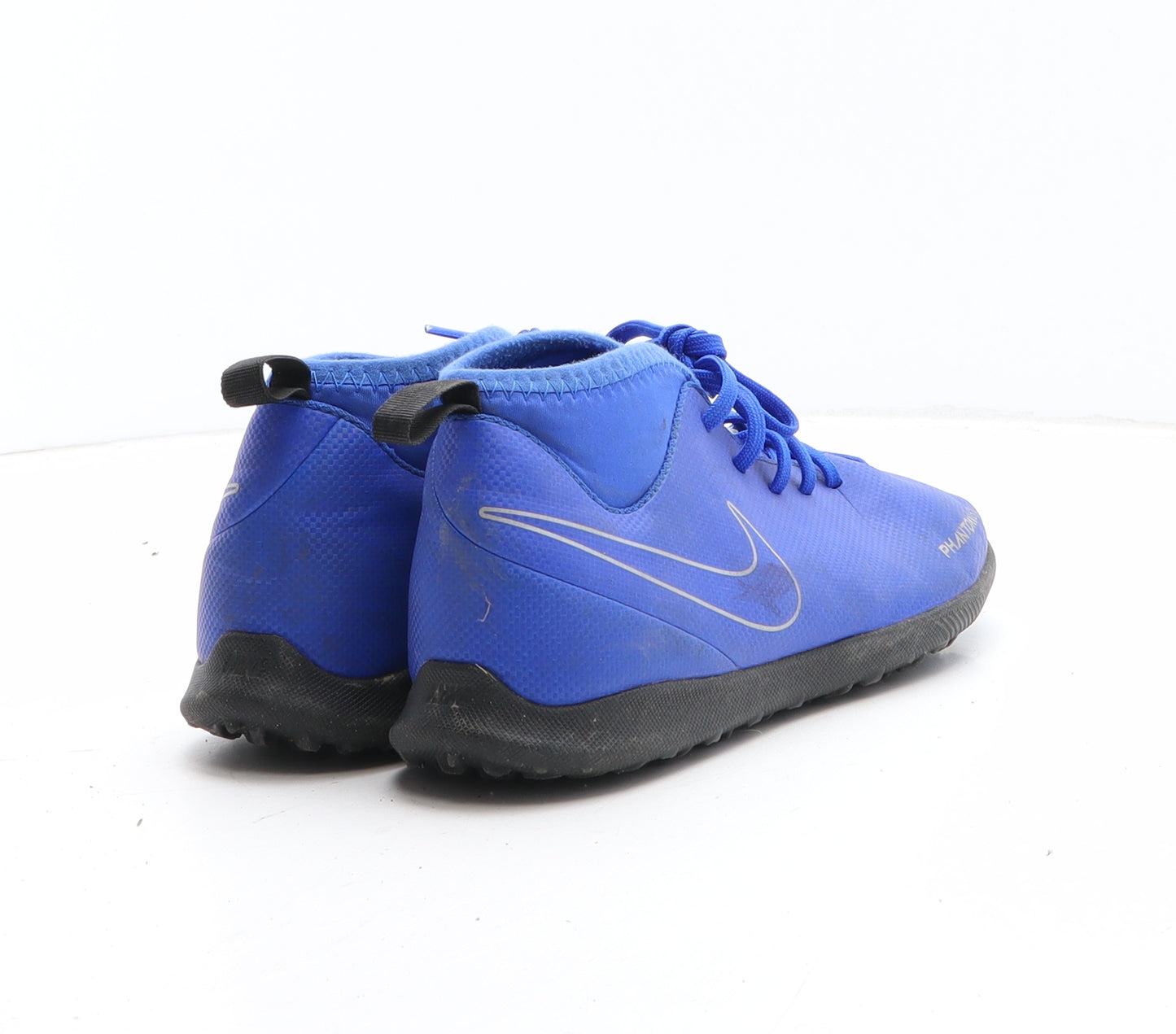 Nike Boys Blue Synthetic Trainer UK 4