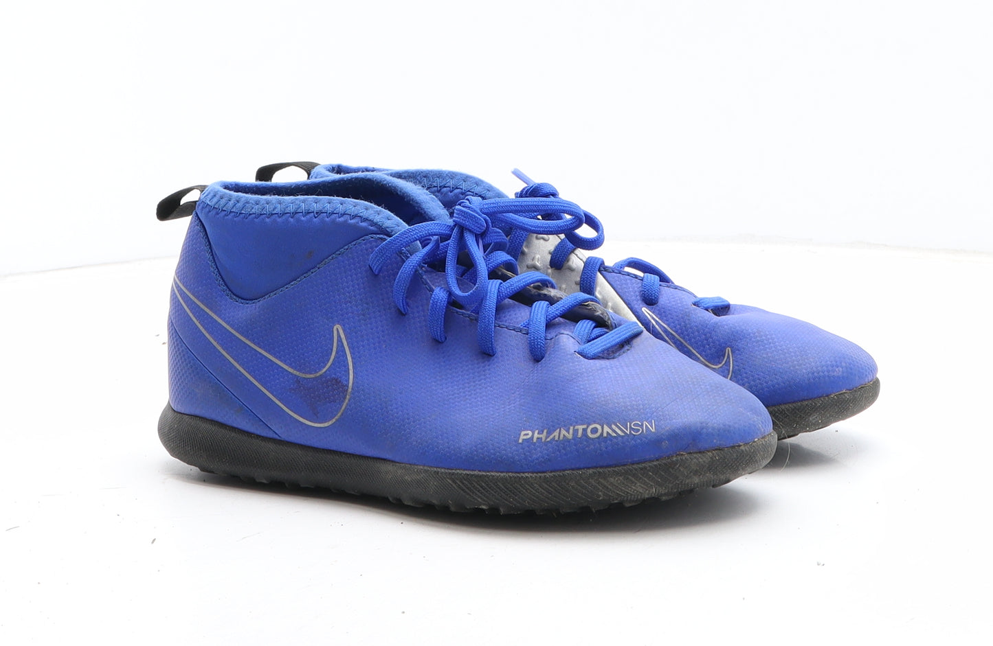 Nike Boys Blue Synthetic Trainer UK 4