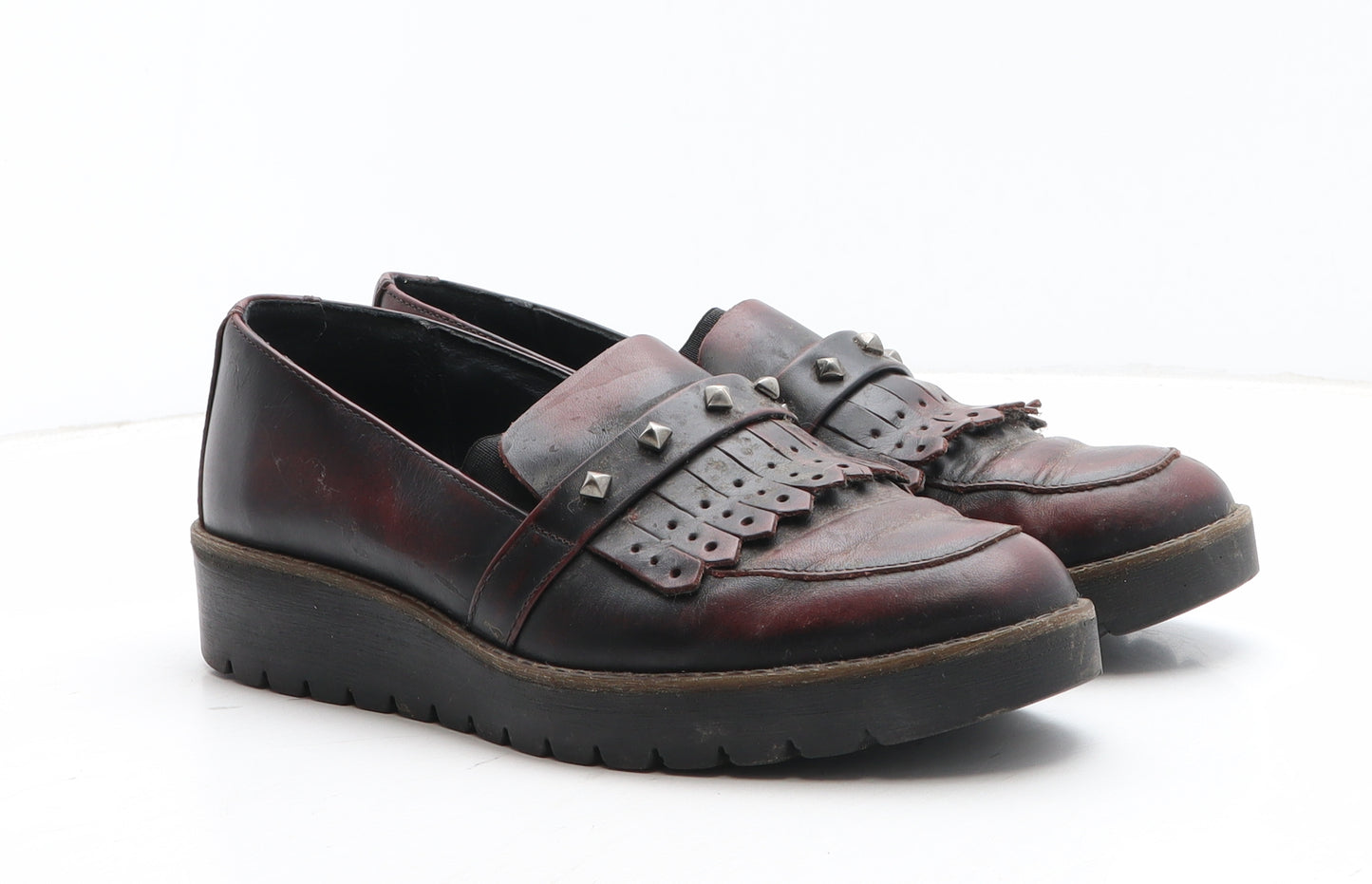 Preworn Womens Brown Rubber Slip On Casual UK