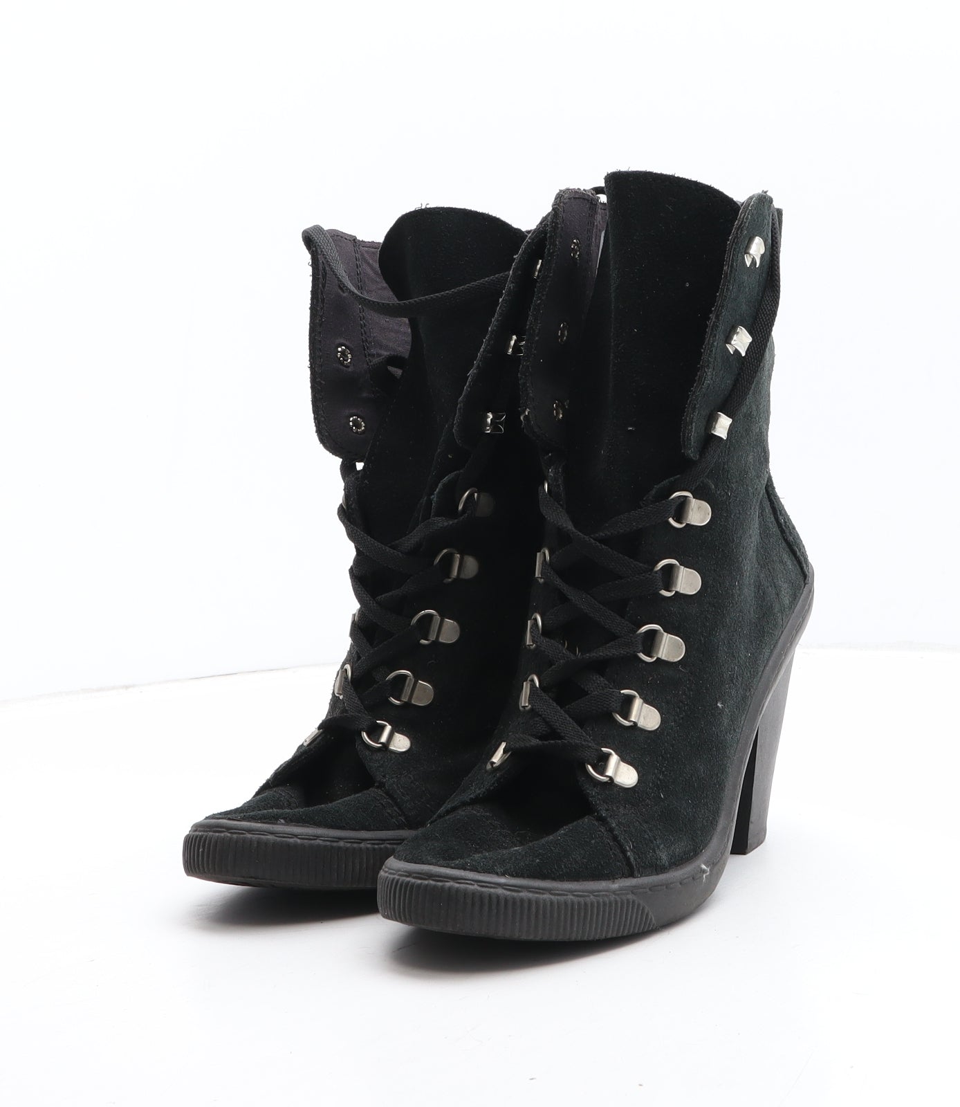 New Look Womens Black Synthetic Bootie Boot UK
