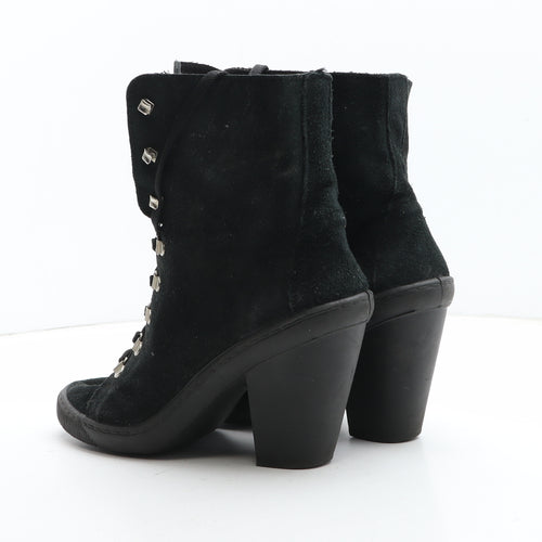 New Look Womens Black Synthetic Bootie Boot UK