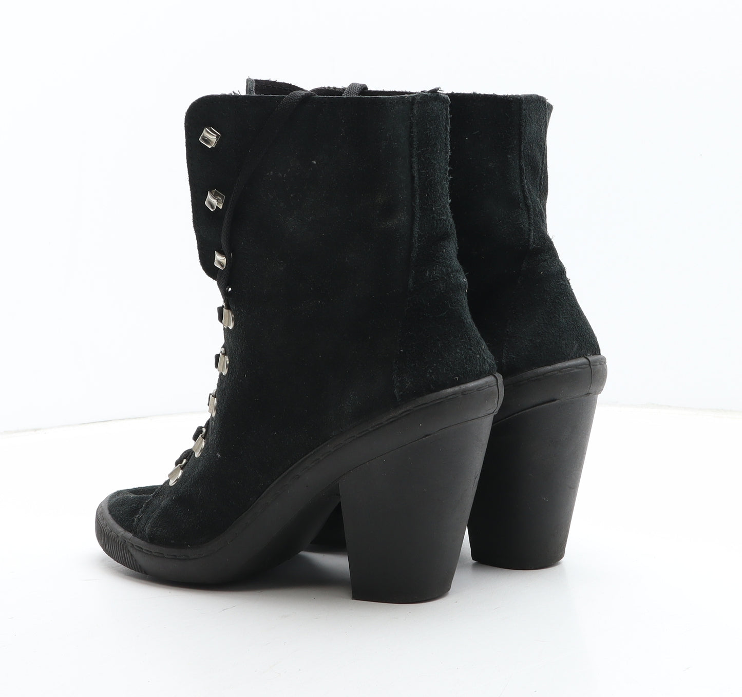 New Look Womens Black Synthetic Bootie Boot UK