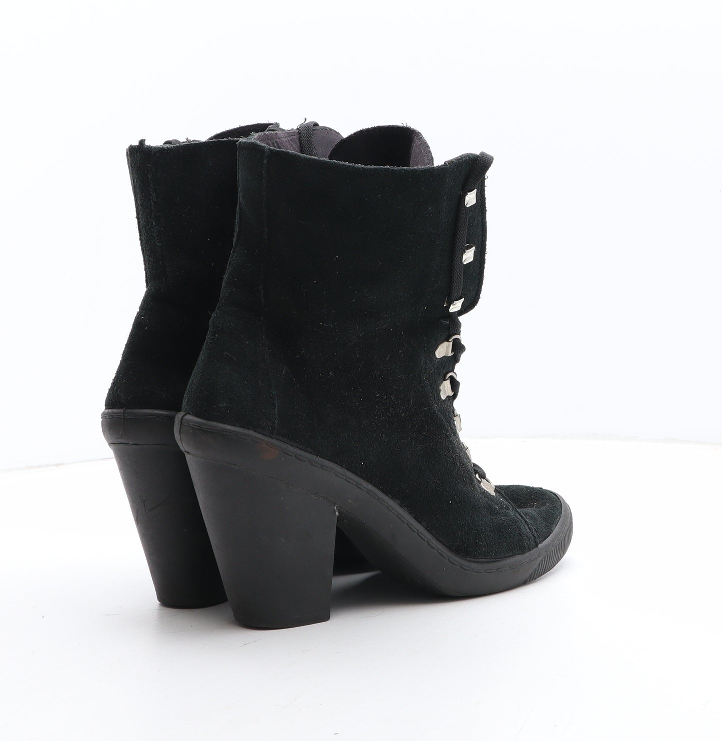 New Look Womens Black Synthetic Bootie Boot UK