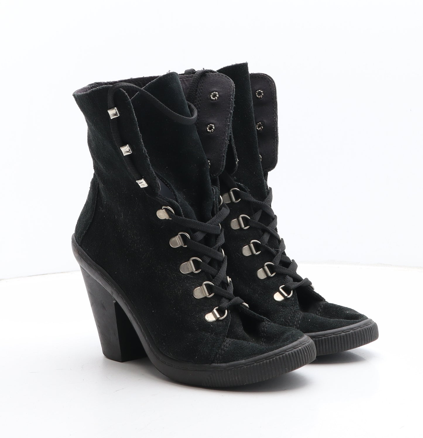 New Look Womens Black Synthetic Bootie Boot UK