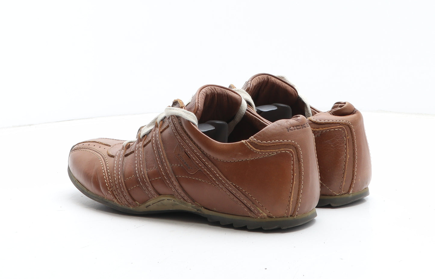 Kickers Mens Brown Polyurethane Boat Shoe Casual UK 7 41