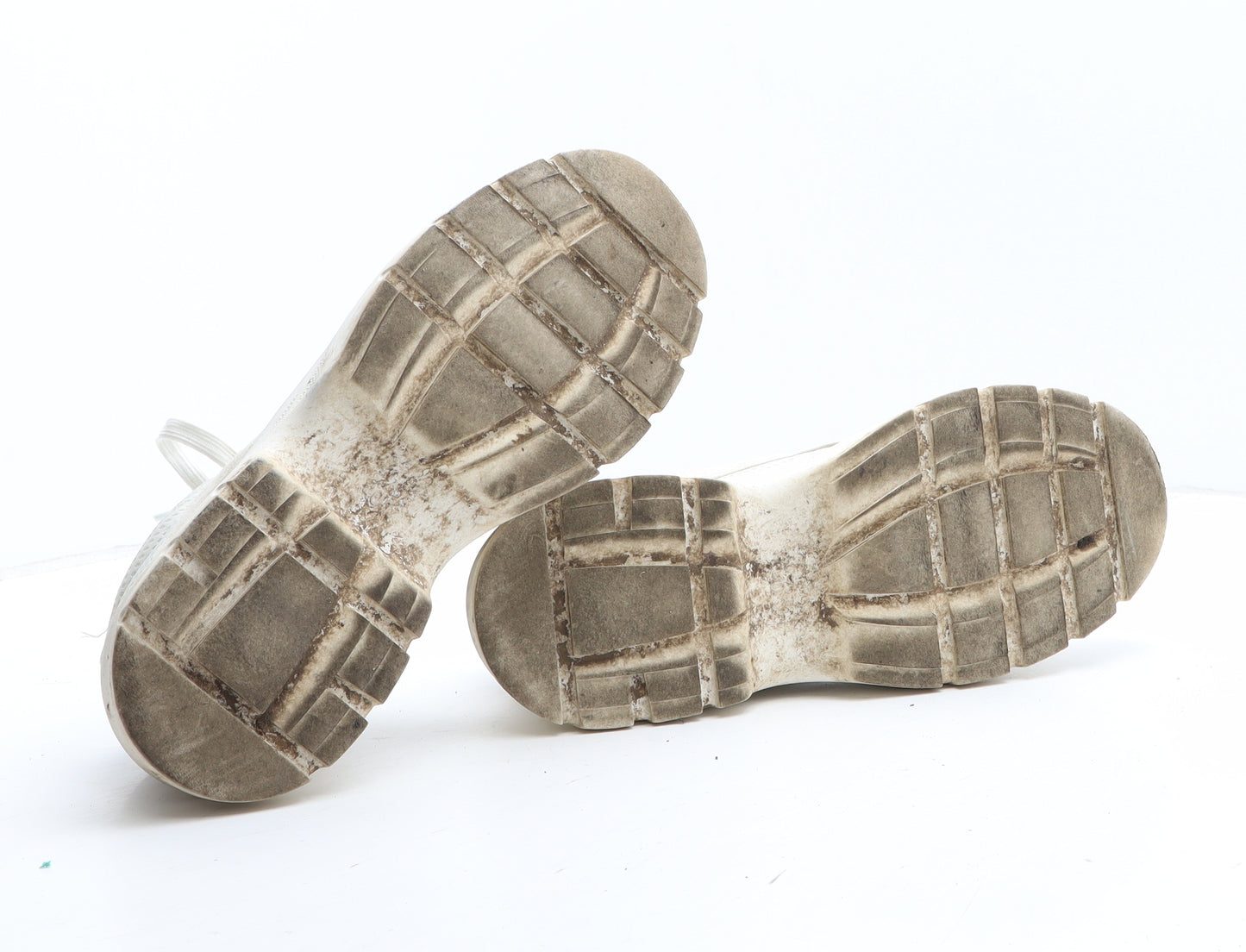 H&M Womens Beige Synthetic Trainer UK