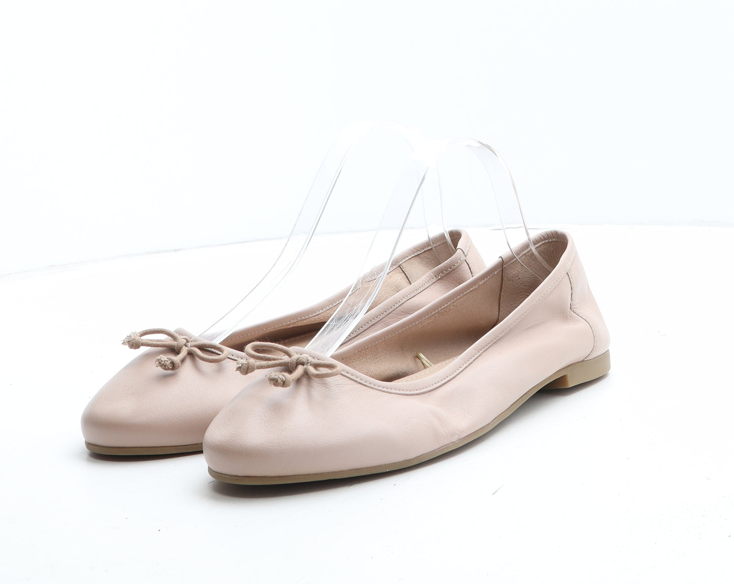 JD Williams Womens Pink Synthetic Ballet Flat UK