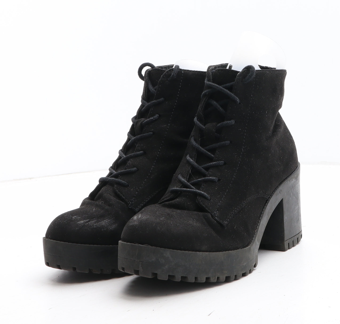 New Look Womens Black Synthetic Bootie Boot UK