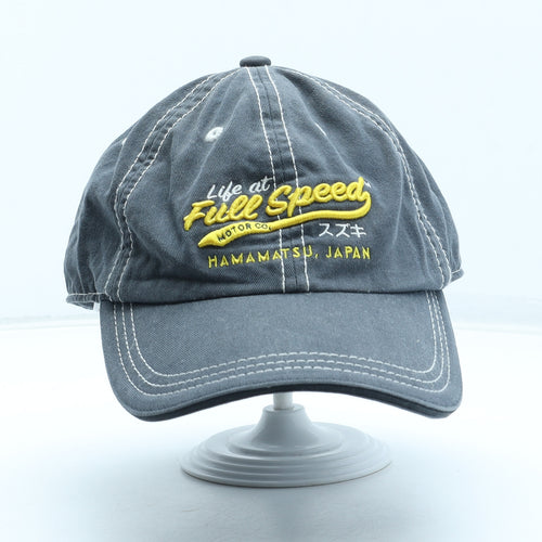 Suzuki Mens Blue Cotton Snapback Size Adjustable