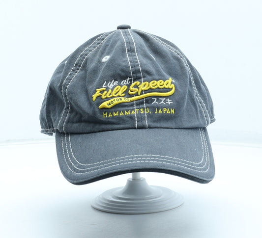 Suzuki Mens Blue Cotton Snapback Size Adjustable