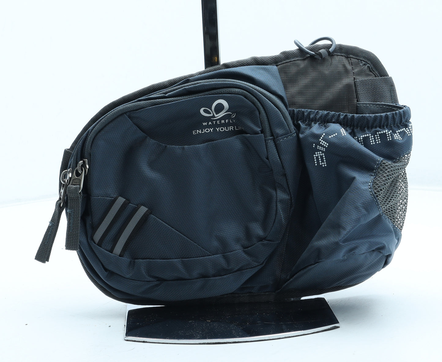 Waterlife Womens Blue Polyester Belt Bag & Waist Pack Size Small