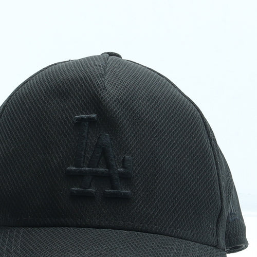 New Era Mens Black Polyester Snapback Size Adjustable