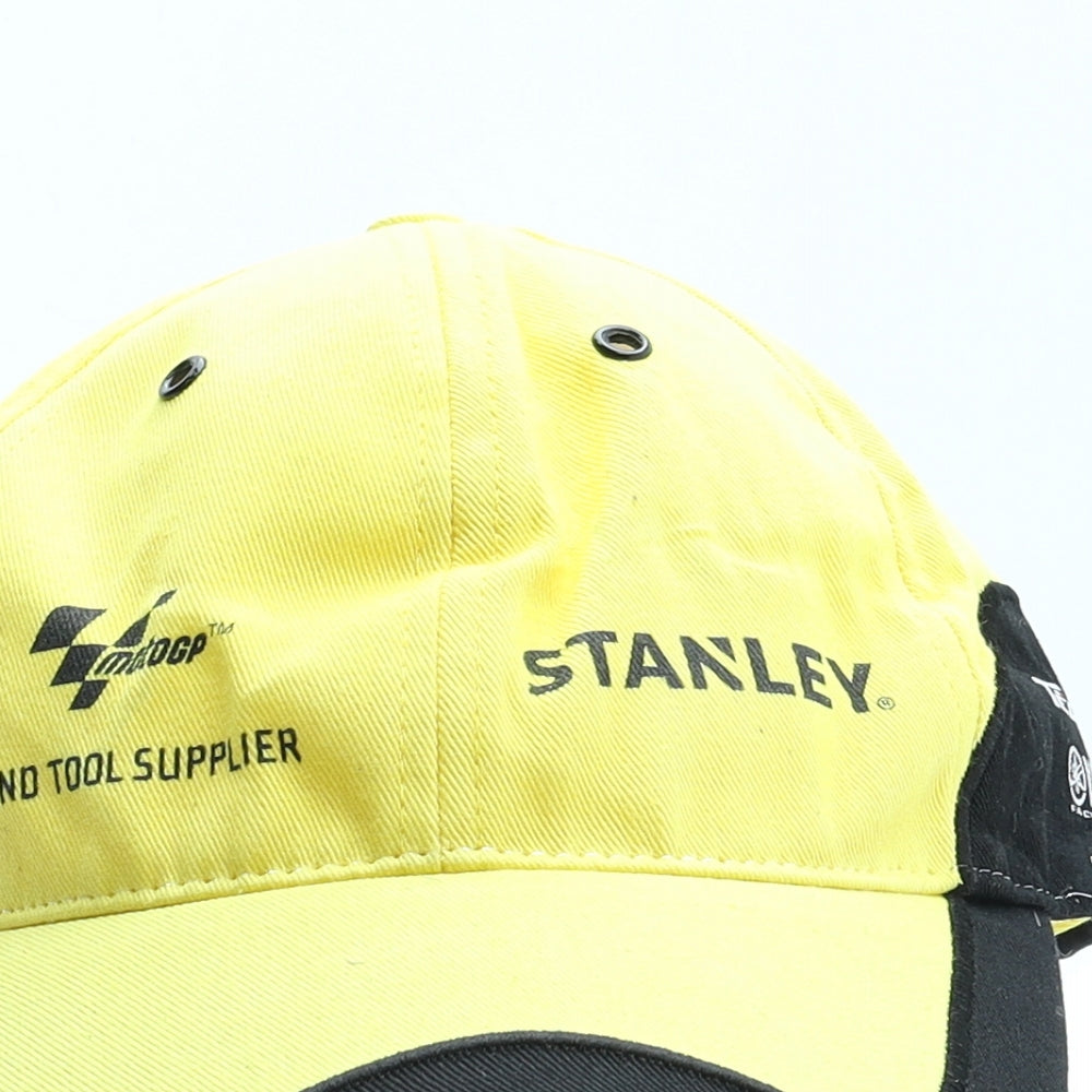 Stanley Mens Yellow Polyester Snapback Size Adjustable