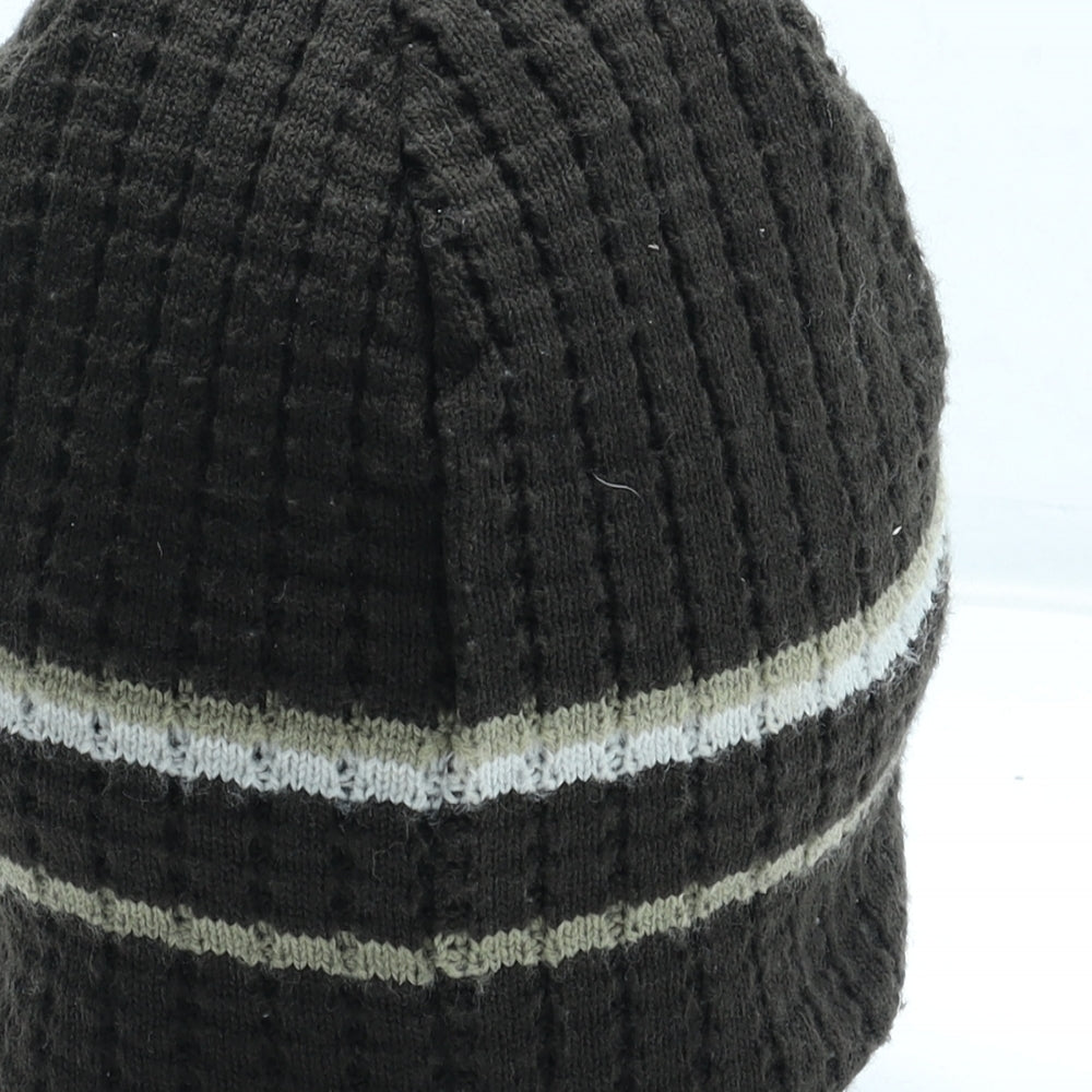The North Face Mens Brown Acrylic Beanie One Size