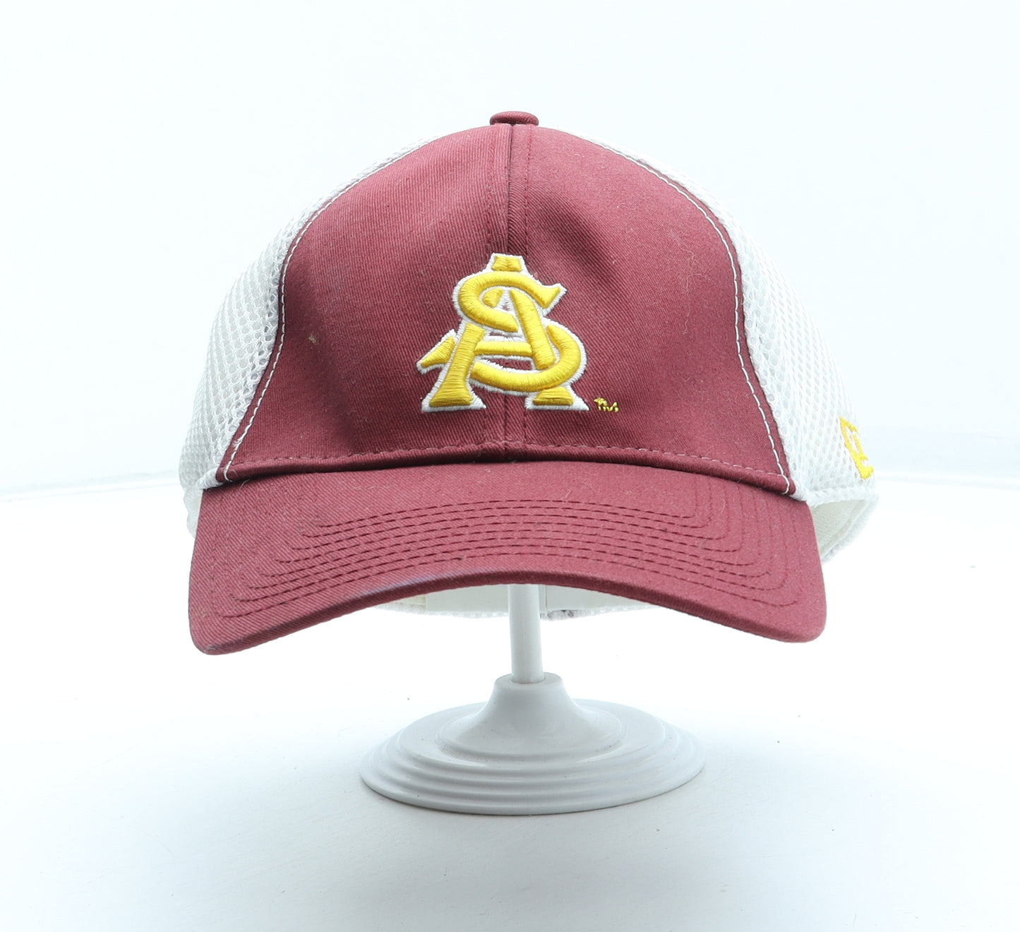 New Era Mens White Polyester Baseball Cap Size M