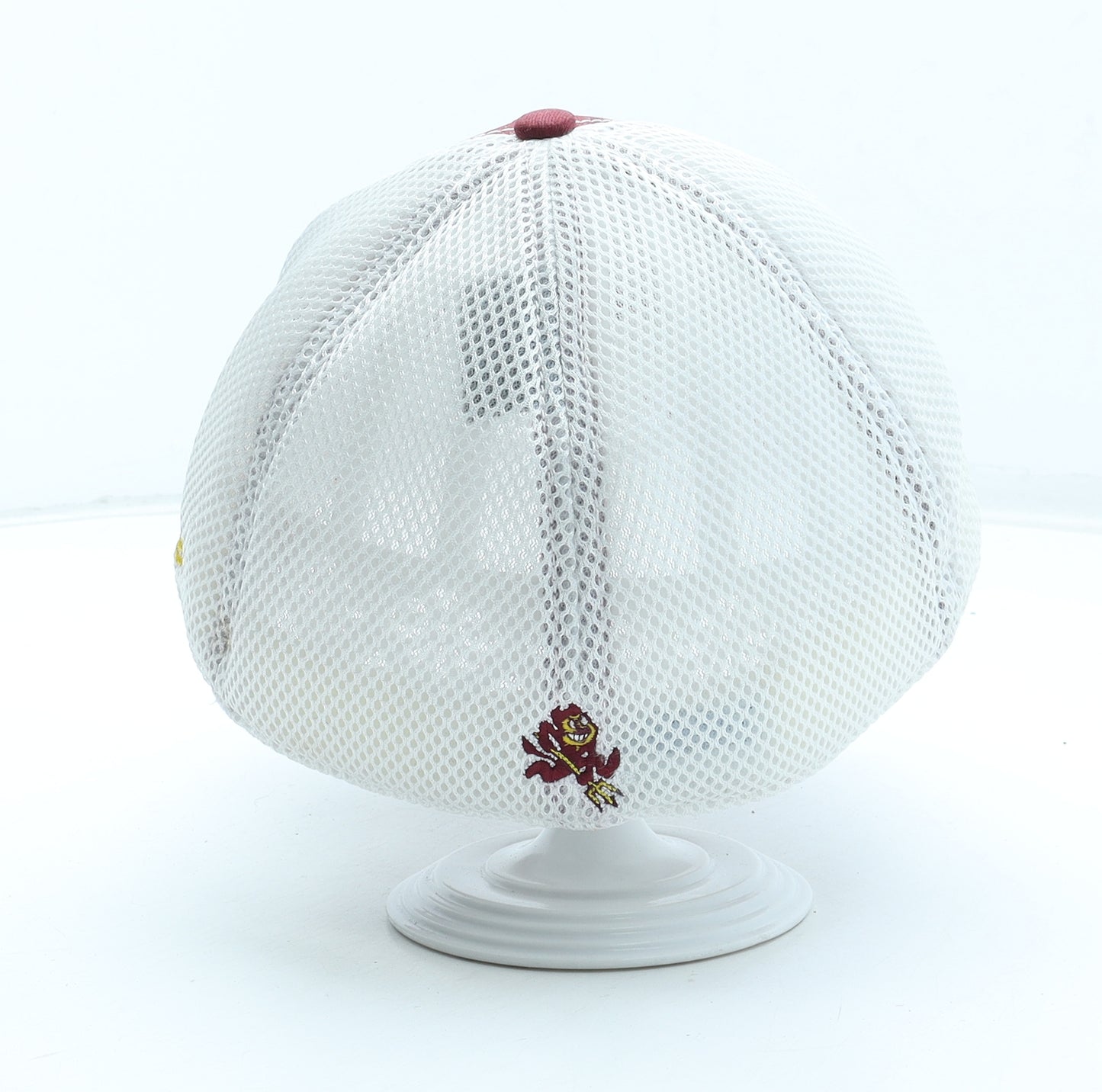 New Era Mens White Polyester Baseball Cap Size M