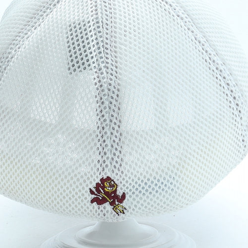 New Era Mens White Polyester Baseball Cap Size M