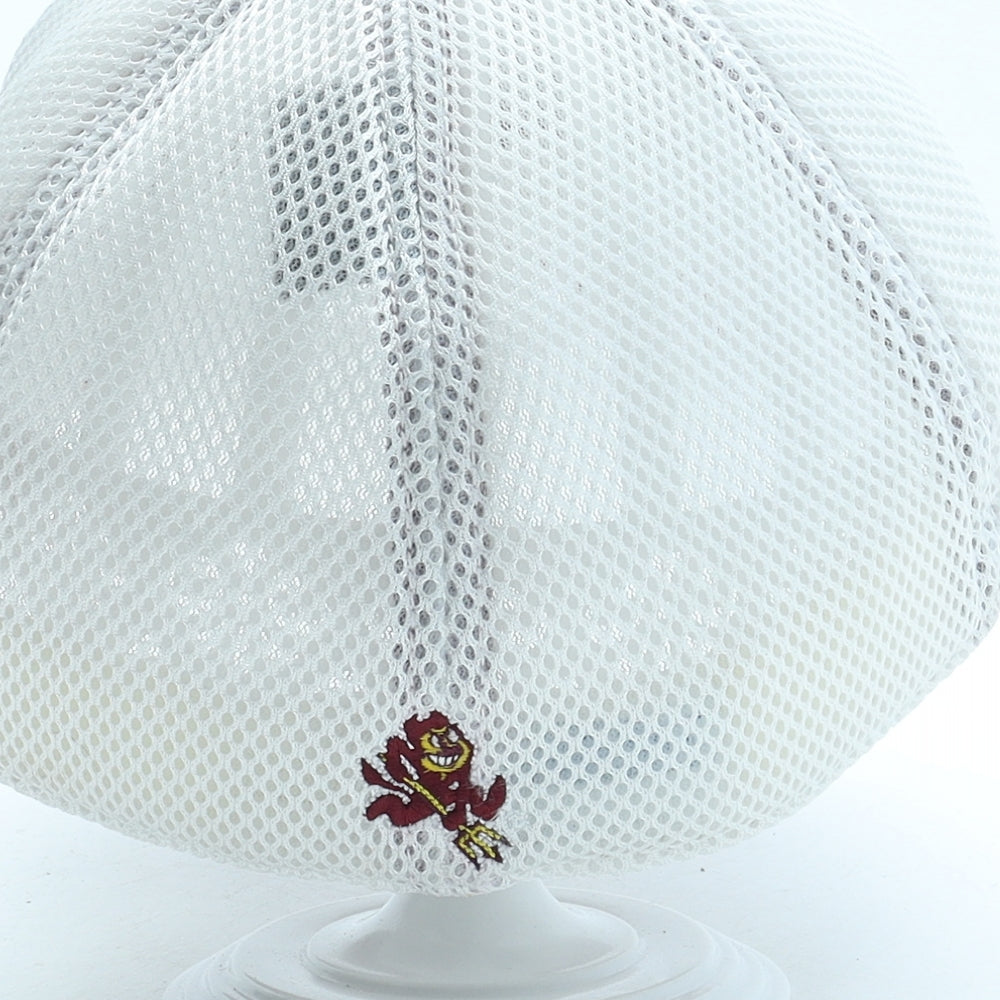 New Era Mens White Polyester Baseball Cap Size M