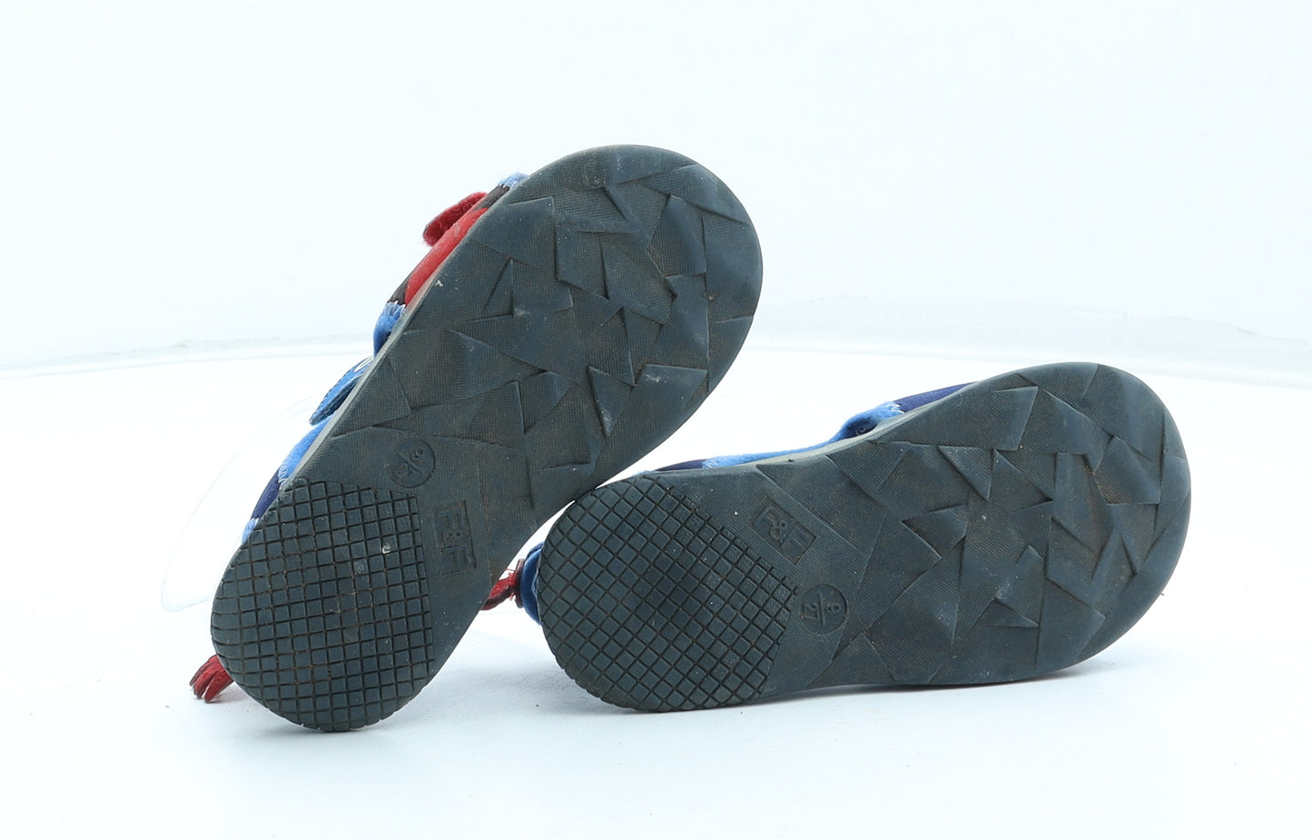 F&F Boys Blue Polyester Fisherman Sandal UK 9 27 - Dinosaur