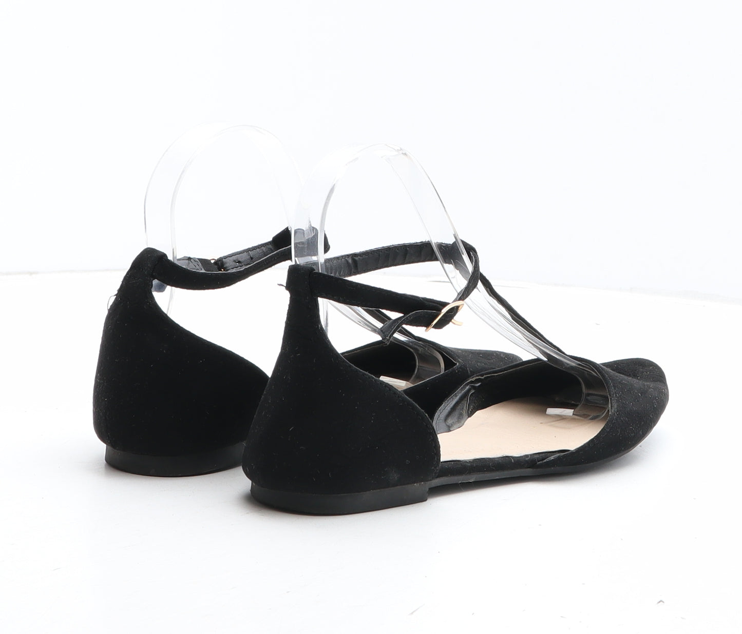 Atmosphere Womens Black Synthetic Strappy Sandal UK