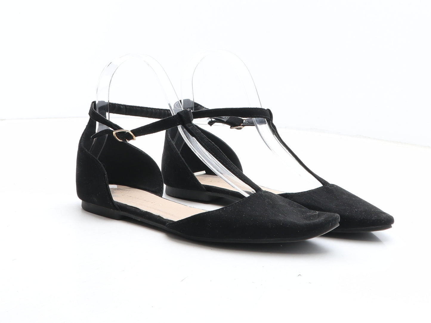 Atmosphere Womens Black Synthetic Strappy Sandal UK