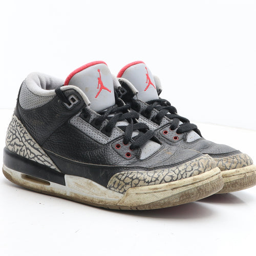 Nike Boys Black Synthetic Trainer UK 6 - Jordan