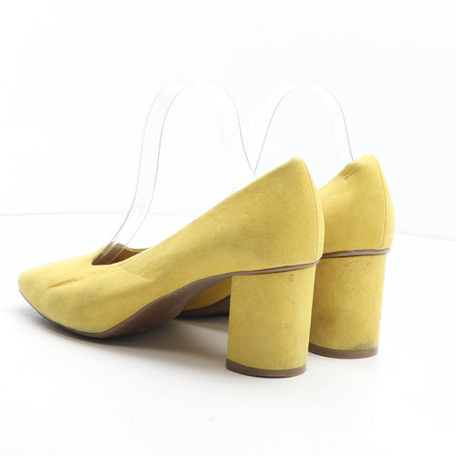 Marks and Spencer Womens Yellow Synthetic Court Heel UK