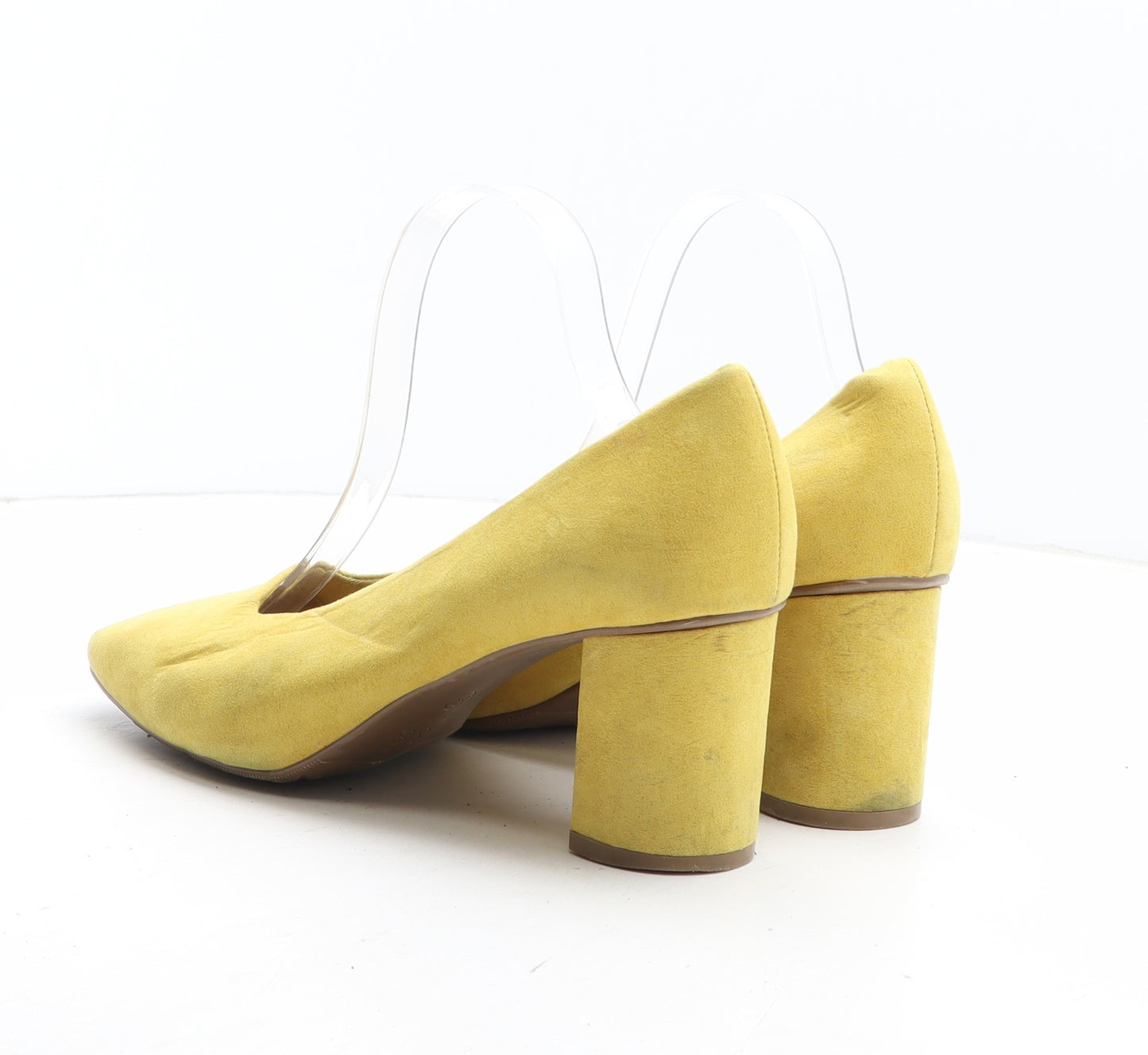 Marks and Spencer Womens Yellow Synthetic Court Heel UK
