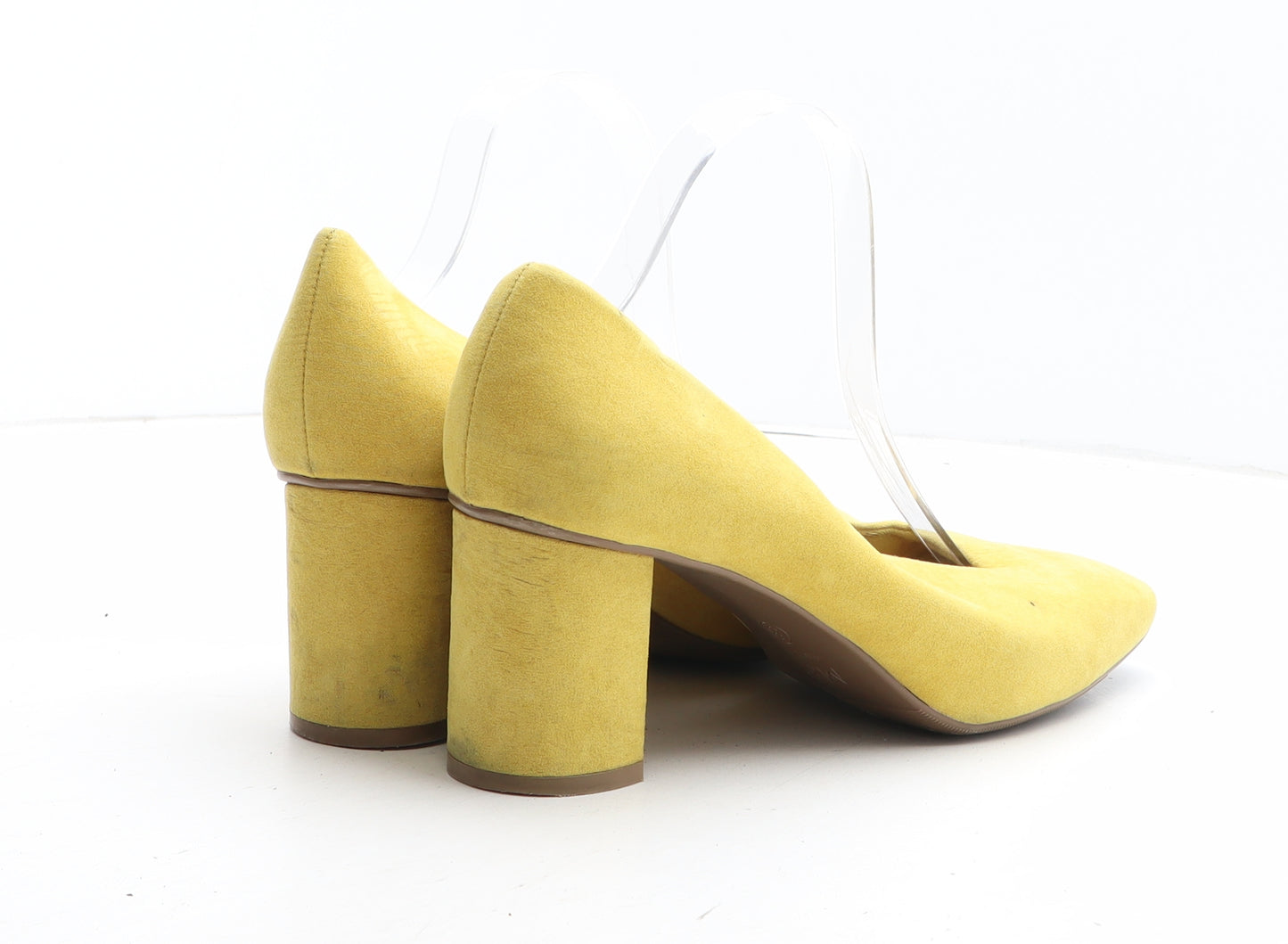 Marks and Spencer Womens Yellow Synthetic Court Heel UK