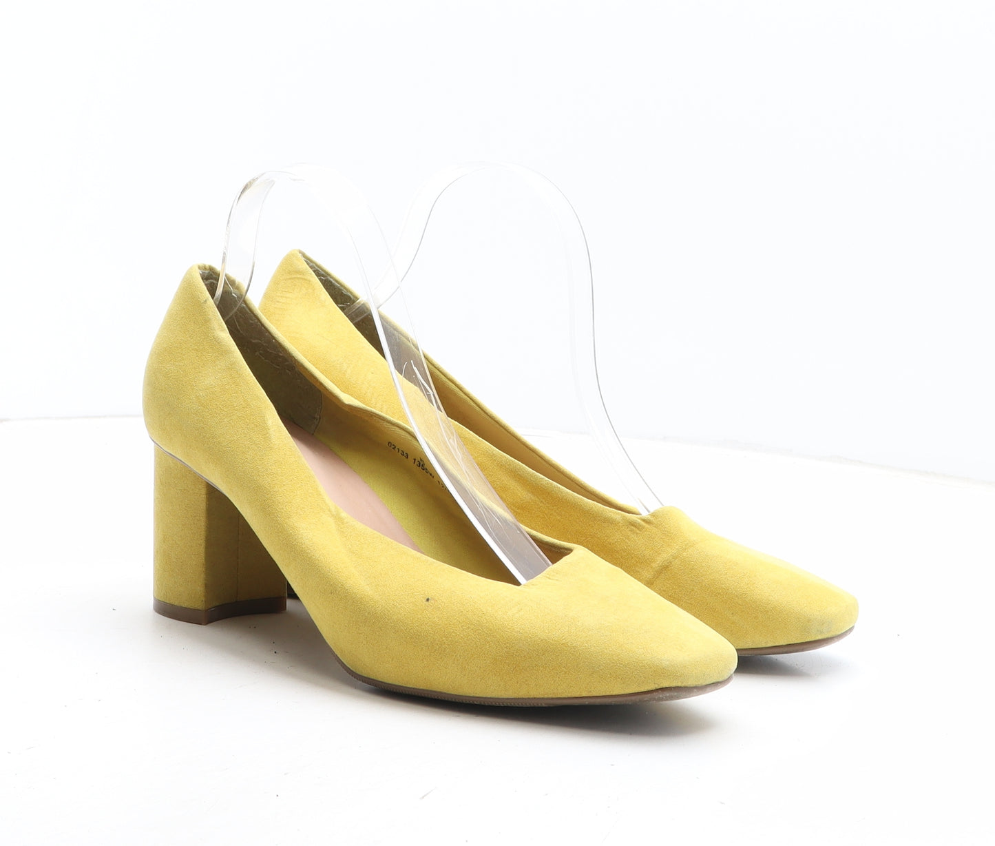 Marks and Spencer Womens Yellow Synthetic Court Heel UK