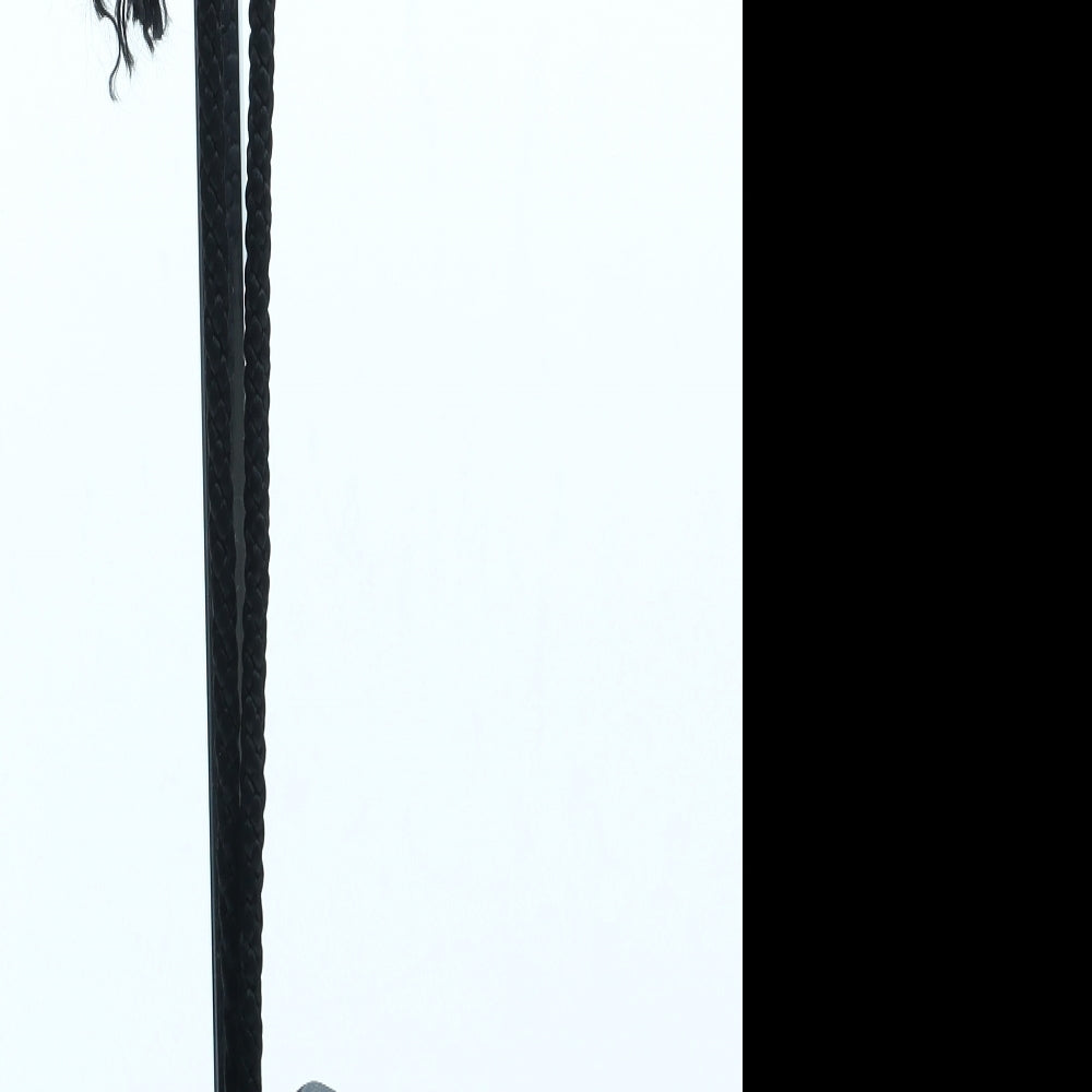 Preworn Womens Grey Polyester Pouch Size Small