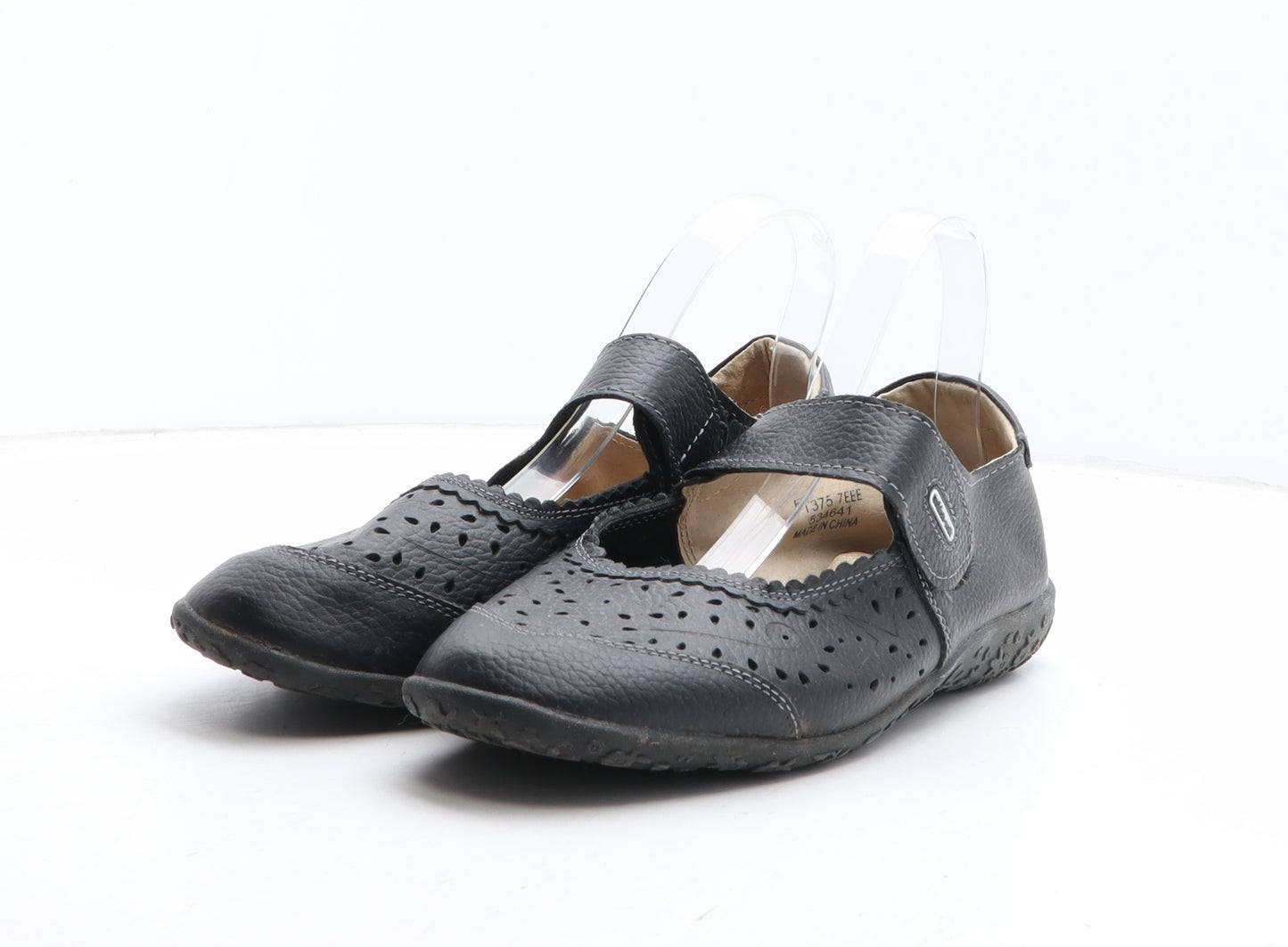 Cushion Walk Womens Black Synthetic Mary Jane Casual UK