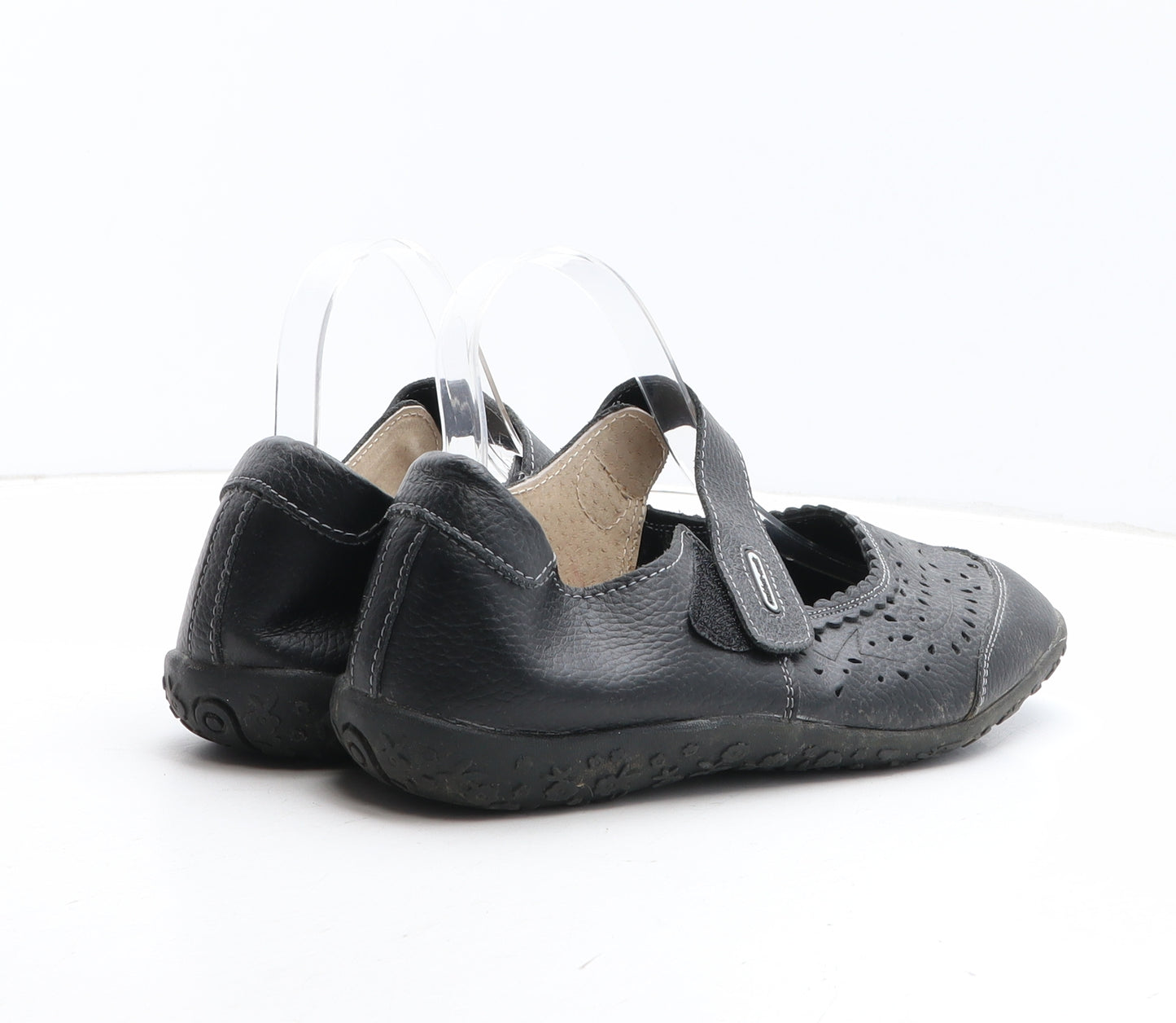 Cushion Walk Womens Black Synthetic Mary Jane Casual UK