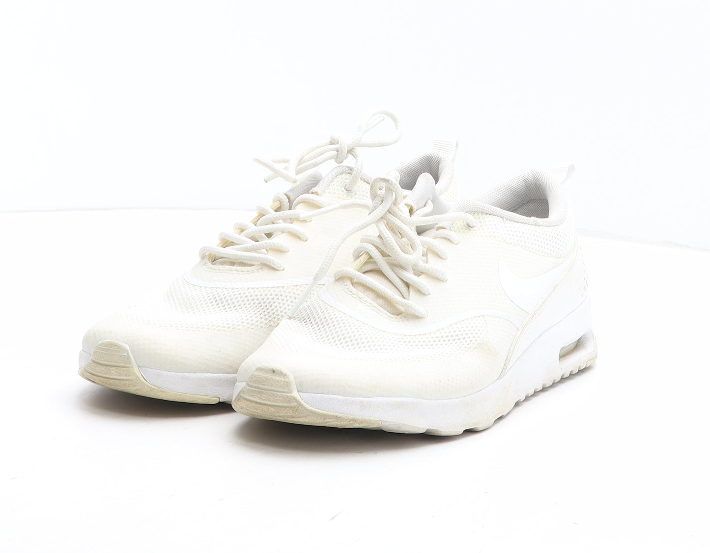 Nike Womens White Fabric Trainer UK