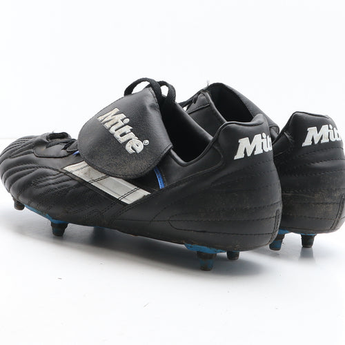 Mitre Mens Black Leather Trainer UK 12 - Football Boots