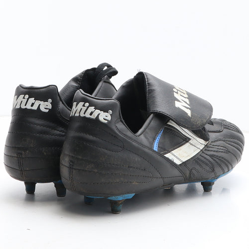 Mitre Mens Black Leather Trainer UK 12 - Football Boots