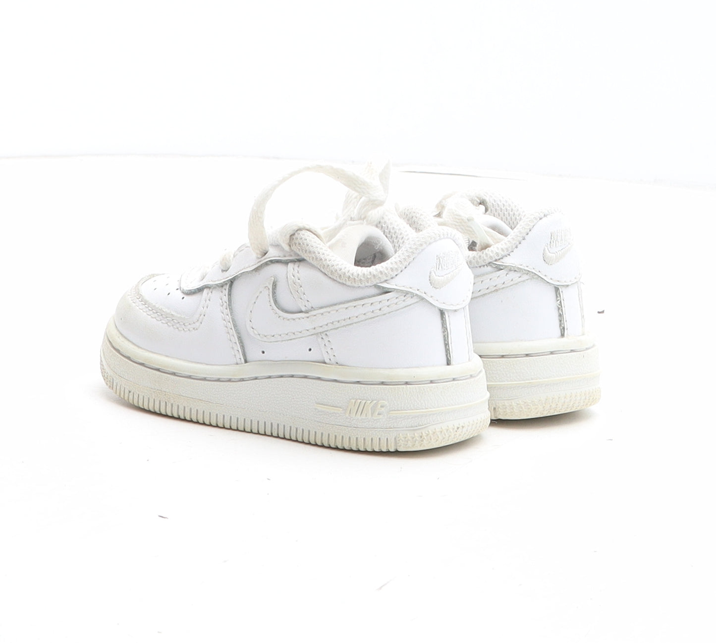 Nike Girls White Synthetic Trainer UK 4.5