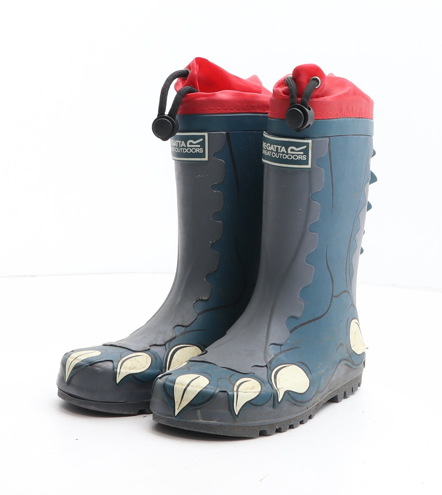 Regatta Boys Black Synthetic Wellies Boot UK 11