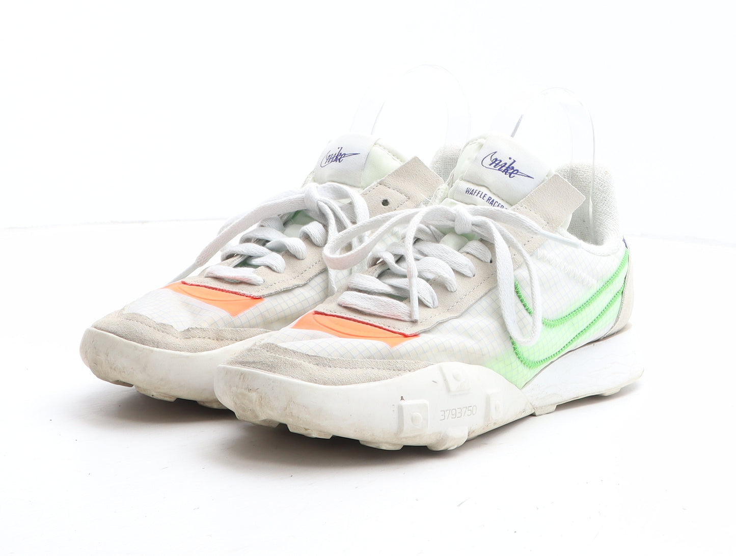 Nike Womens White Fabric Trainer UK