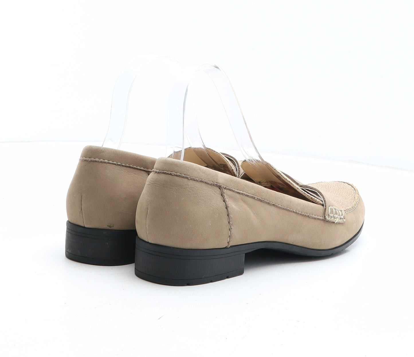 Hotter Womens Brown Synthetic Slip On Casual UK