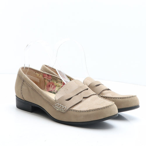 Hotter Womens Brown Synthetic Slip On Casual UK