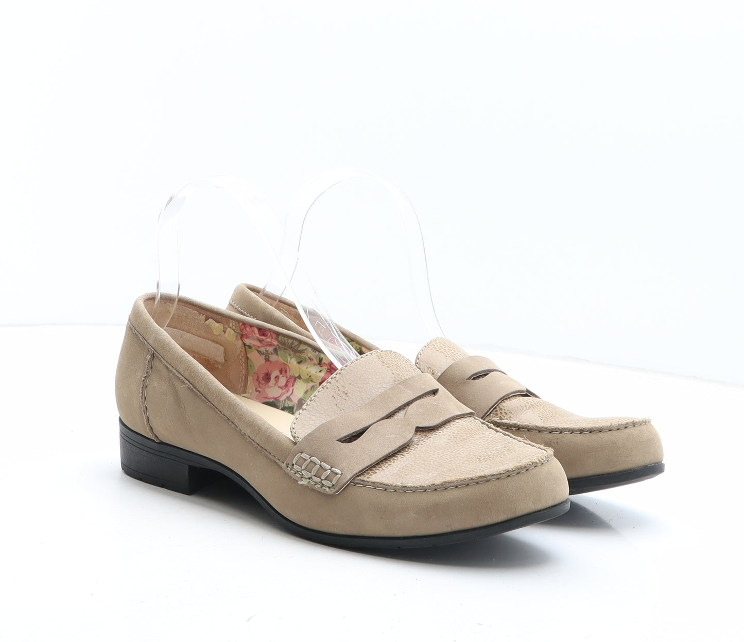 Hotter Womens Brown Synthetic Slip On Casual UK