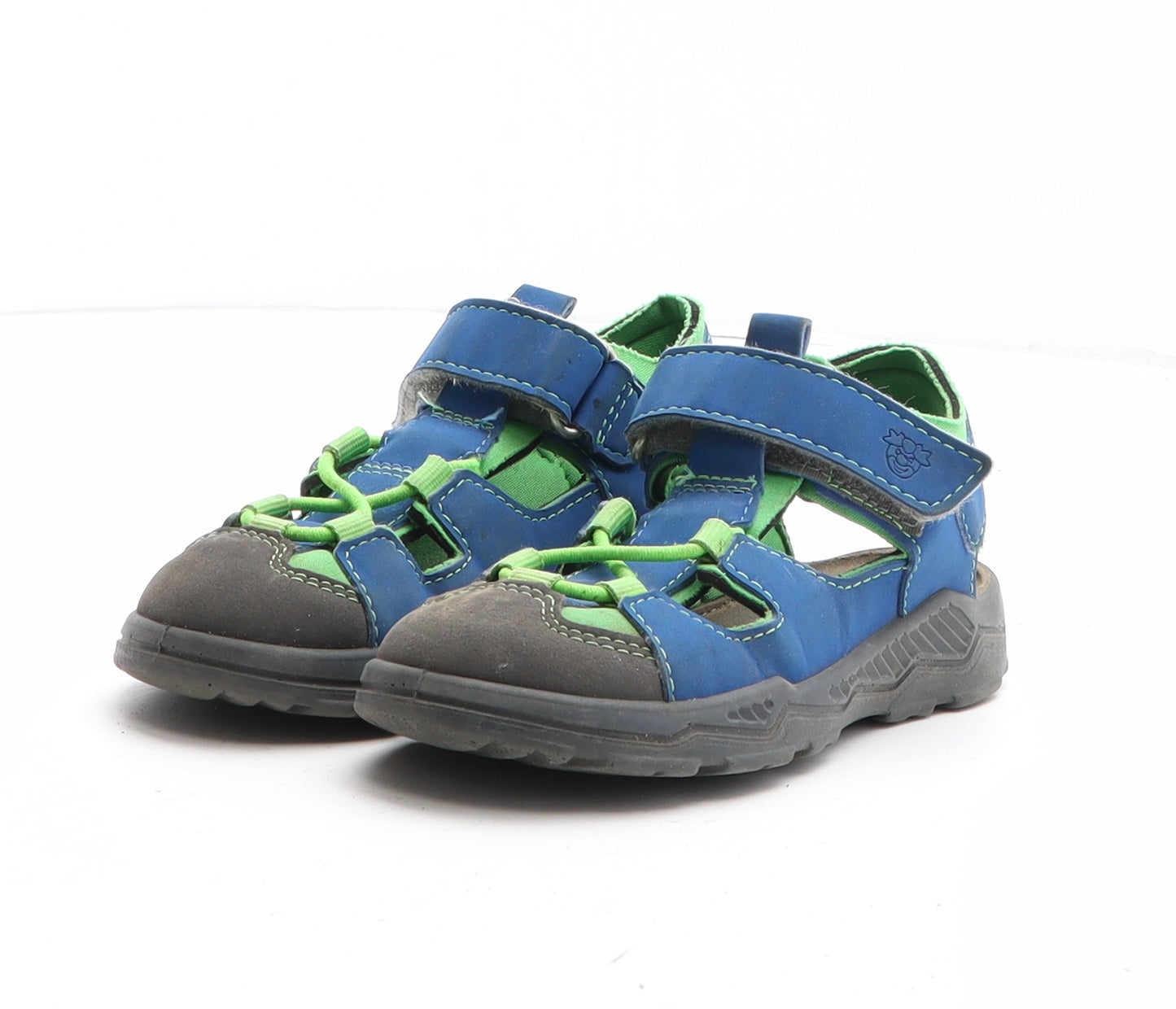 Preworn Boys Blue Synthetic Fisherman Sandal UK 9.5 27